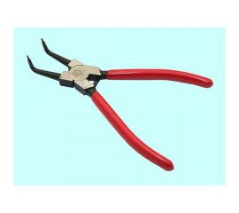 Клещи для снятия внутренних стопорных колец TLX JS91004-7 180 мм, изогнутые, с дек. руч. 66578 