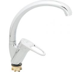 Смеситель для умывальника G-lauf с повортным изливом 360 градусов, xром, серия Solone KAK4-A043 