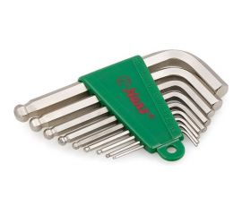 Набор Г-образных шестигранников Hans 1.5-10мм, 9шт. 16774-9M 