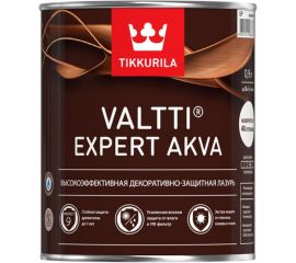 Лазурь TIKKURILA VALTTI EXPERT AKVA высокоэффективная защитная, полуматовая, рябина 2,7л 700009619 