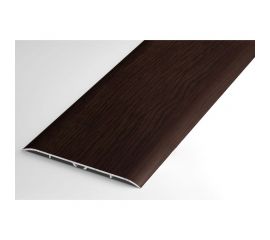 Порог прямой алюминиевый декоративный (100 мм, 0,9 м, Дуб венге) ЛУКА УТ000002343 