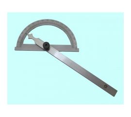 Угломер-транспортир TLX с нониусом d 300 линейка L600, цена деления 1град. 67413 