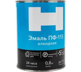 Эмаль HAMMERTON ПФ-115 коричневая, 0.8 кг 210808 241496 