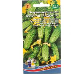 Семена Уральский Дачник огурец корнишон Богатая Грядка F1 4627130879243 