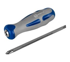 Отвертка-рукоятка PH-2 x 127 x SL 6.0 мм, CR-V 1 шт. блистер КОБАЛЬТ 912-205 