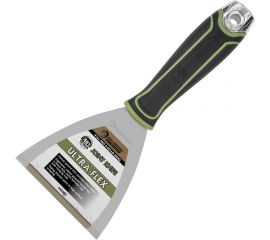 Малярный строительный шпатель ROLLINGDOG Joint knife из нержавеющей стали, 101 мм., ультра-гибкое лезвие, металлический наконечник 50383 