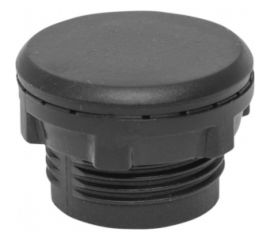 Заглушка для отверcтия 22мм EKF черная упак. (10 шт) PROxima pb-22-black 