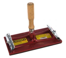 Шлифовальная терка STAYER с держателем под телескопическую ручку, 210x105мм 3570-10 