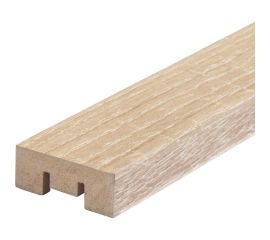 Интерьерная рейка Стильный Дом МДФ, 2700x50x16 мм, дуб сонома, 7 штук v530989 