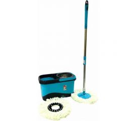 Набор МОП КОШКИН ДОМ ведро 12л, швабра, отжим ""юла"", насадка 30-10-001 