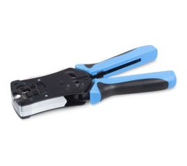 Обжимной инструмент Cabeus для RJ-45 (8р8с), RJ-11/12 (6р6с, 6р4с, 6р2с), 4р4с, 4р2с, профессиональный HT-N468B 