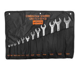 Набор комбинировованных ключей HORTZ 7-32, хромирование 12 шт. HOR 1043645 