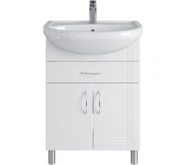 Комплект Sanstar напольная тумба Вольга 60 с раковиной Уют 60 337.1-1.4.1.КУЮТ 