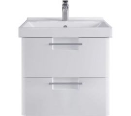 Подвесная тумба для ванной комнаты Sanstar уника 60 с раковиной фест 60 (комплект) белая 378.1-1.4.1.КФЕС 