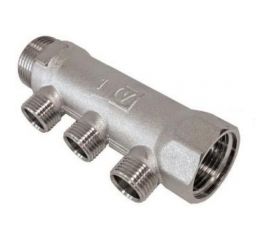 Коллектор Valtec 3 выхода х 3/4х 1/2 НР 2/50 VTc.500.N.0503 83564 