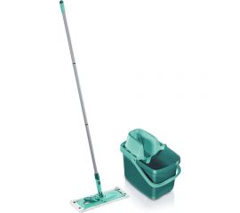 Ведро для мытья полов с насадкой для отжима и швабра Leifheit 55356 