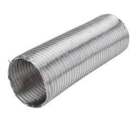 Воздуховод алюминиевый гофрированный 125 мм, 1.5 м Эвент ВА, д= 125, 1,5м 