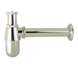 Сифон для раковины Veragio SBORTIS H140-200 см, бутылочный, 1 1/4, хром VR.SBR-8111.CR 