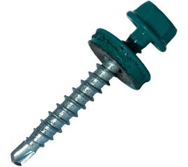 Cамосверлящий винт HARDWEX ТМ HWX2-W-P5-4.8x35 мм, сверло №1, RAL 5021, 250 шт. 5190000002076 