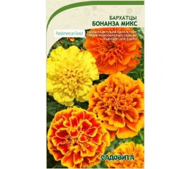 Семена Садовита Бархатцы Бонанза Микс 10 шт. PanAmerican 00208002 