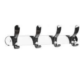 Настенная вешалка Аквалиния с четырьмя двойными крючками 01.В5514 