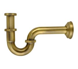 Сифон для раковины Veragio Sbortis 150-180 см, S-образный, 1 1/4"", бронза VR.SBR-8117.BR 