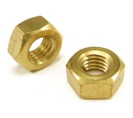 Шестигранная гайка Insparion din 934, латунь, М6, 10 шт. С1-00001023 