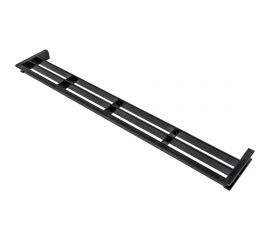 Решетка вентиляционная для цоколя (390х65 мм; черная) Volpato 2190-449-NR 