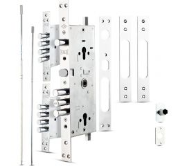 Врезной цилиндровый мультисистемный замок KALE KILIT 256, 85BS63, 30CP, SP, w/ o Ros, STB 25600000079 