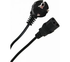 Компьютерный кабель AOpen/Qust розетка 220V угловая Евровилка VDE 3G*0,5mm2 Aopen ACE021-1.8M 