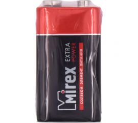 Солевая батарея Mirex 6F22 / Крона 9V 1 шт shrink 23702-6F22-S1 
