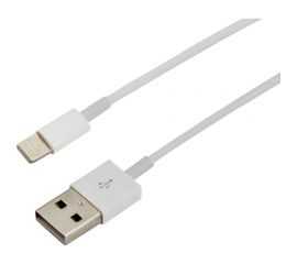 Кабель USB REXANT Lightning для iPhone 1м с чипом белый 18-0000 