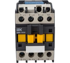 Контактор IEK КМИ-11810, 18А, 110В/АС3, 1НО KKM11-018-110-10 