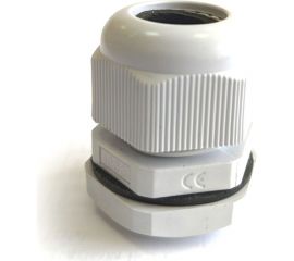 Сальник ГОФРОМАТИК pg 7 пластик (3-6,5мм) ip68 серый zeta30908 