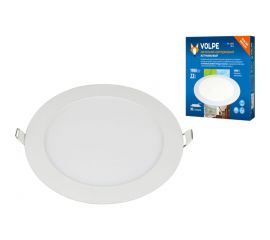 Встраиваемый светодиодный светильник Volpe ULM-Q236 22W/4000K WHITE UL-00004666 