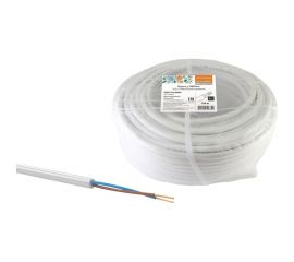 Провод TDM ПВСмб 2х2,5 100м, белый Народный SQ0118-0904 