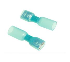 Полностью изолированная термоусаживаемая клемма "мама" Nord-Yada 6.3мм 1.5-2.5кв. мм (синяя) 906343 