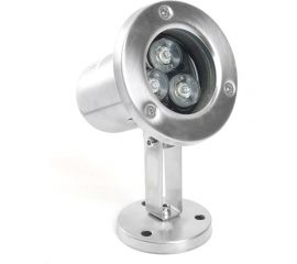 Подводный светодиодный прожектор FERON LL-822 80x80x130mm, 3W, AC24V, RGB, IP68 48467 