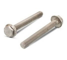 Болт с фланцем ЦКИ DIN 6921, М6х16, рифленый, 10.9, Ц, 100 шт. 68074 