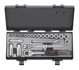 Набор коротких головок 25 предметов FORCE 3251-9 