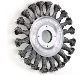 Щетка дисковая жгутовая 125x12x22.2 мм, ворс сталь 0.50 мм энаргит 0228 631 151 