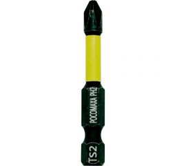 Магнитная ударная бита PH2, 50 мм, 10 шт РОСОМАХА 302050 