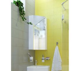 Зеркало-шкаф 1Marka Penta угловой, 43П 1д. белый глянец Ц0000005168 