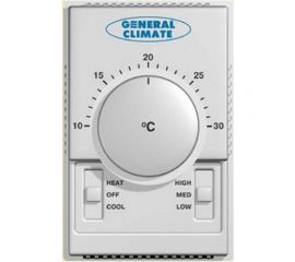 Пульт управления механический, универсальный 2/4х труб. General Climate GR-107U 