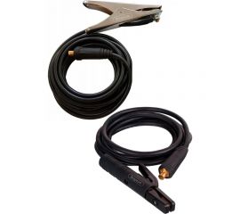 Комплект сварочных кабелей ""basic"", 5+5 метров, 1x25, вилка 35-50 энаргит КС125-55-3550-Basic 
