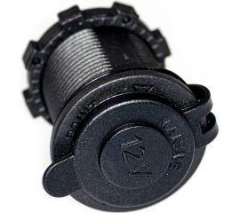 Разъем прикуривателя в авто Pro Legend врезной, 12-24 В, LED, красная подсветка PL9378 