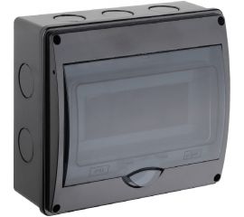 Щиток открытой проводки Рувинил Тусо на 10 модулей с вертикальной дверцей 250x200x107 мм 69011Ч 