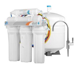 Система обратного осмоса Atoll A-550m ПАТРИОТ 5 ступеней, с минерализатором, 120 л/сутки ATEFDR066 