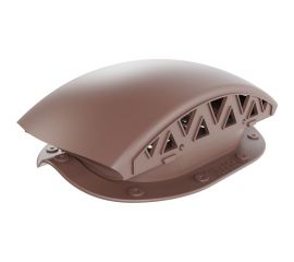 Подкровельный вентилятор для металлочерепицы Viotto Черепаха коричневый шоколад RAL 8017 07.503.04.03.02.100.8017 
