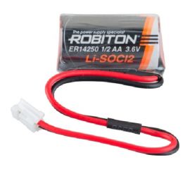 Элемент питания Robiton ER14250-EHR2 ER14250 1/2AA с коннектором PK1 18627 